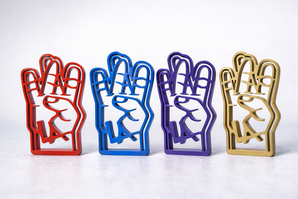 Sellout “The Lost Box Set: LA Hands” - Acrylic Resin Sculpture, Full Set Edition of 1 with Collector’s Box