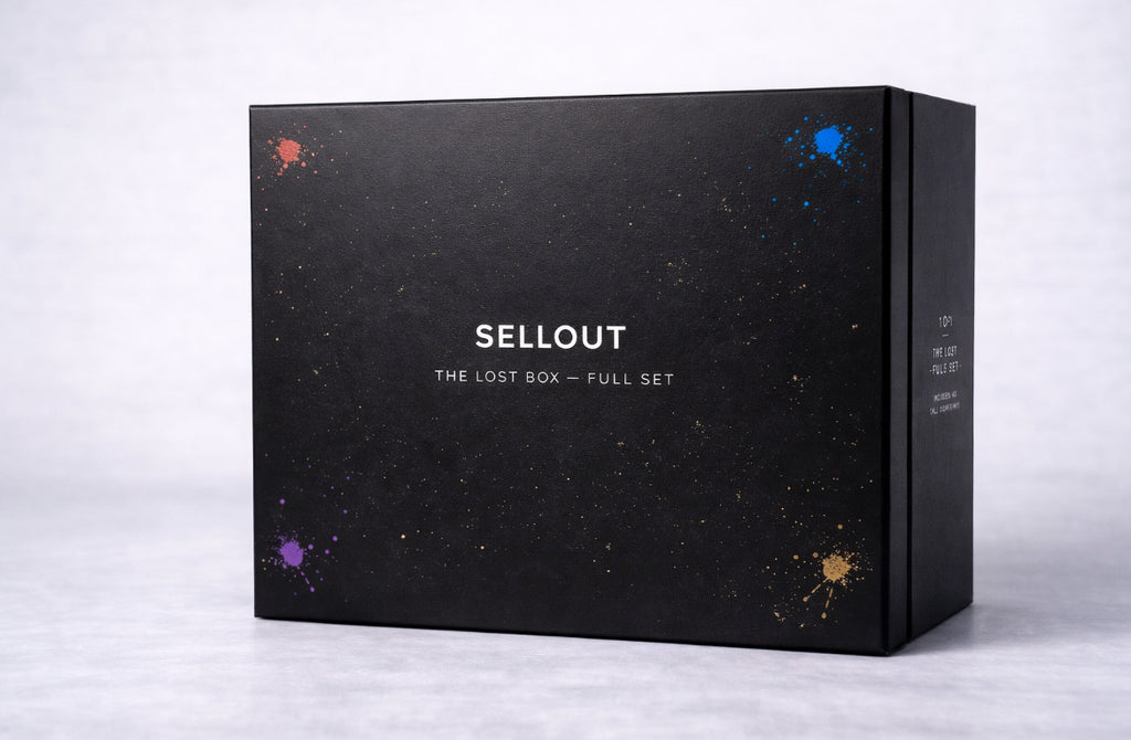 Sellout “The Lost Box Set: LA Hands” - Acrylic Resin Sculpture, Full Set Edition of 1 with Collector’s Box