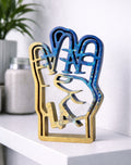 Sellout “The Lost Box: Embellished GOLD” - Acrylic Resin Sculpture, Limited edition of 1 - 9”