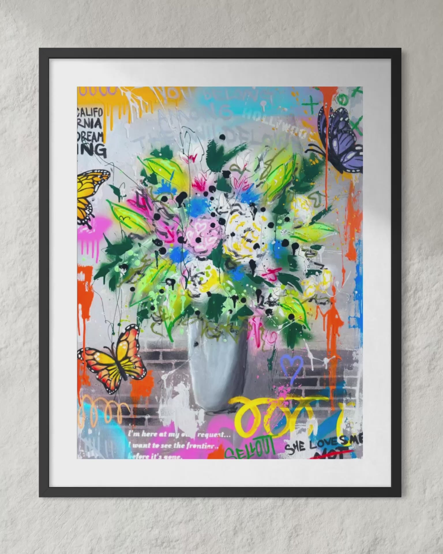 Sellout “You Belong Among the Wildflowers” - Archival Print, Single Edition of 25 - 16” x 20”